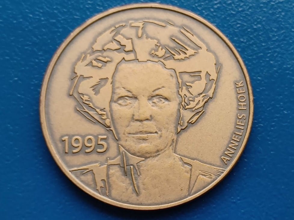 Penning Koningin Beatrix - Beatrix in Kunst, Annelies Hoek, Ophalen of Verzenden, Brons, Nederland