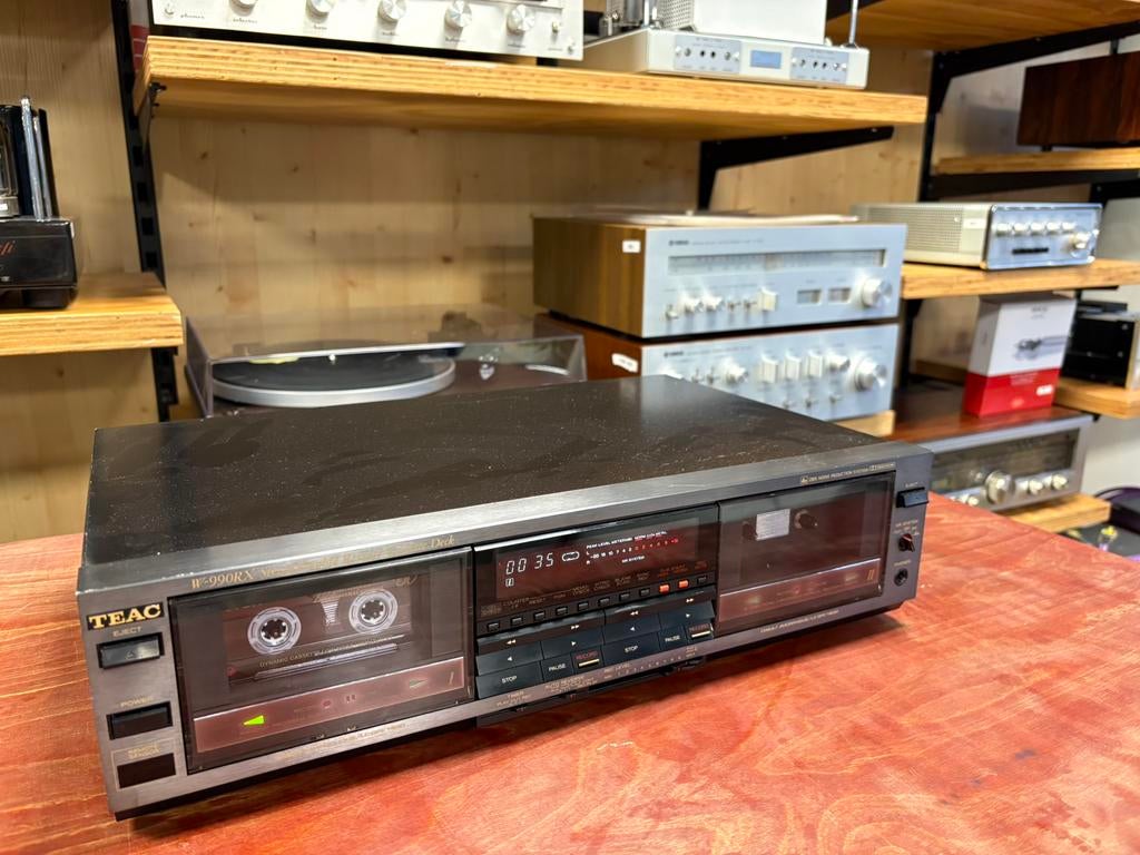 Teac W-990RX dubbel cassettedeck, Audio, Tv en Foto, Cassettedecks, Ophalen, Dubbel, Overige merken