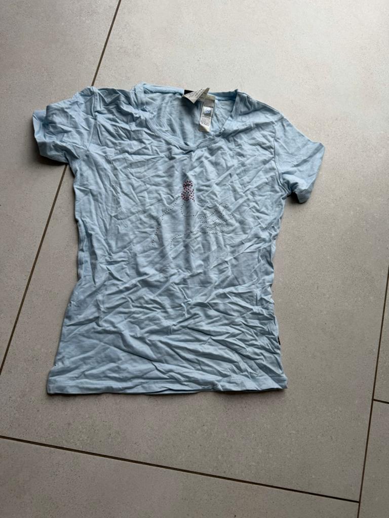 D&G Dolce & Gabbana T-shirt Lichtblauw Maat XL, Ophalen of Verzenden, Zo goed als nieuw