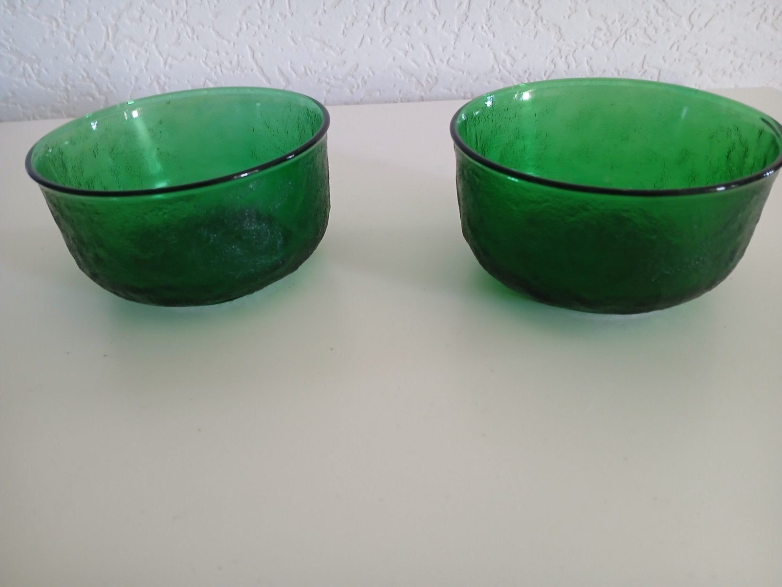 2 glazen schaaltjes kommetjes Arcoroc Sierra, Huis en Inrichting, Ophalen of Verzenden, Glas, Overige stijlen, Kom(men)