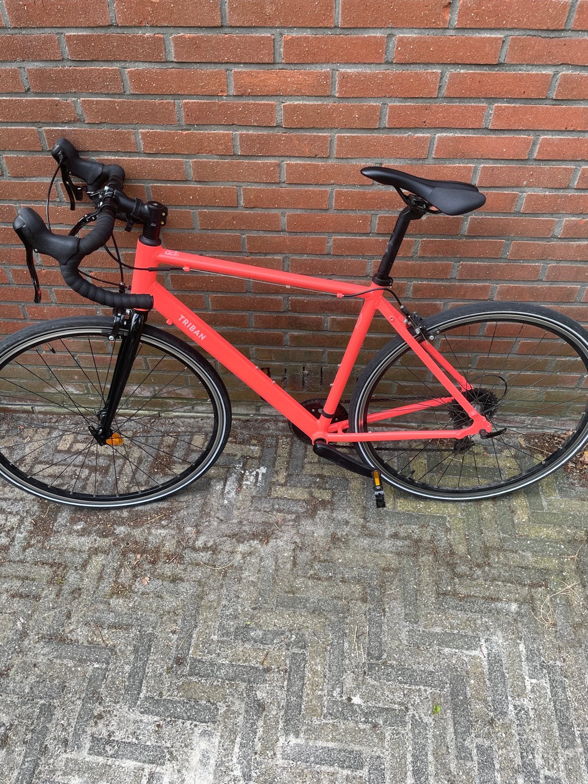 Triban Dames Racefiets Maat M - Goede Staat, 2021 Model, Ophalen, Gebruikt, Minder dan 10 versnellingen, Overige merken