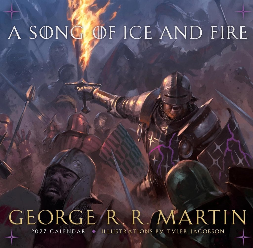 A Song of Ice and Fire - 2027 Kalendar - George R. R. Martin, Verzenden, Maandkalender, Zo goed als nieuw