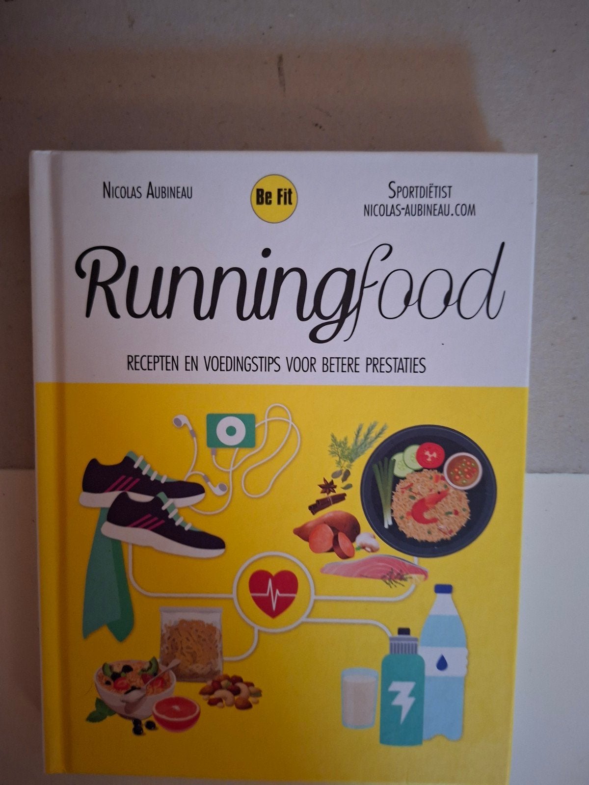 Nicolas Aubineau - Runningfood  hardlopen, Verzenden, Zo goed als nieuw, Nicolas Aubineau