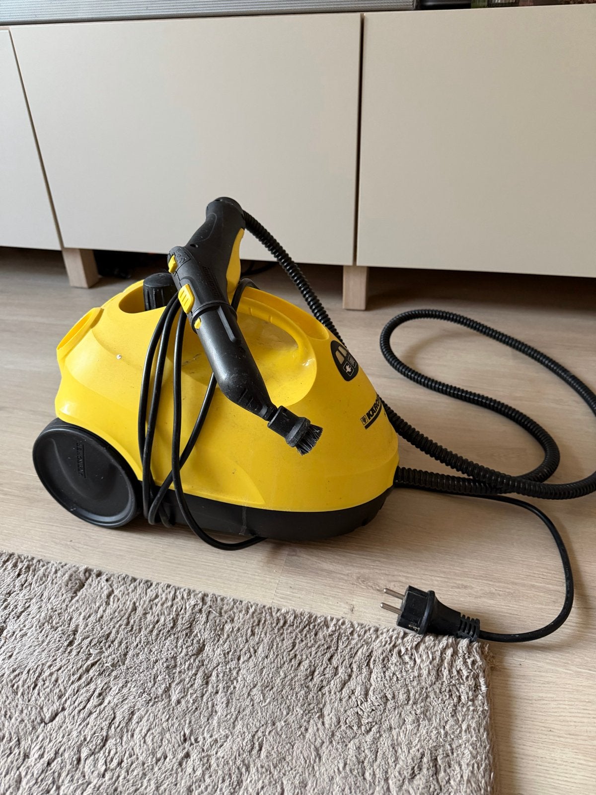 Kärcher SC 1.020 Stoomreiniger - Geel, Ophalen of Verzenden, Gebruikt