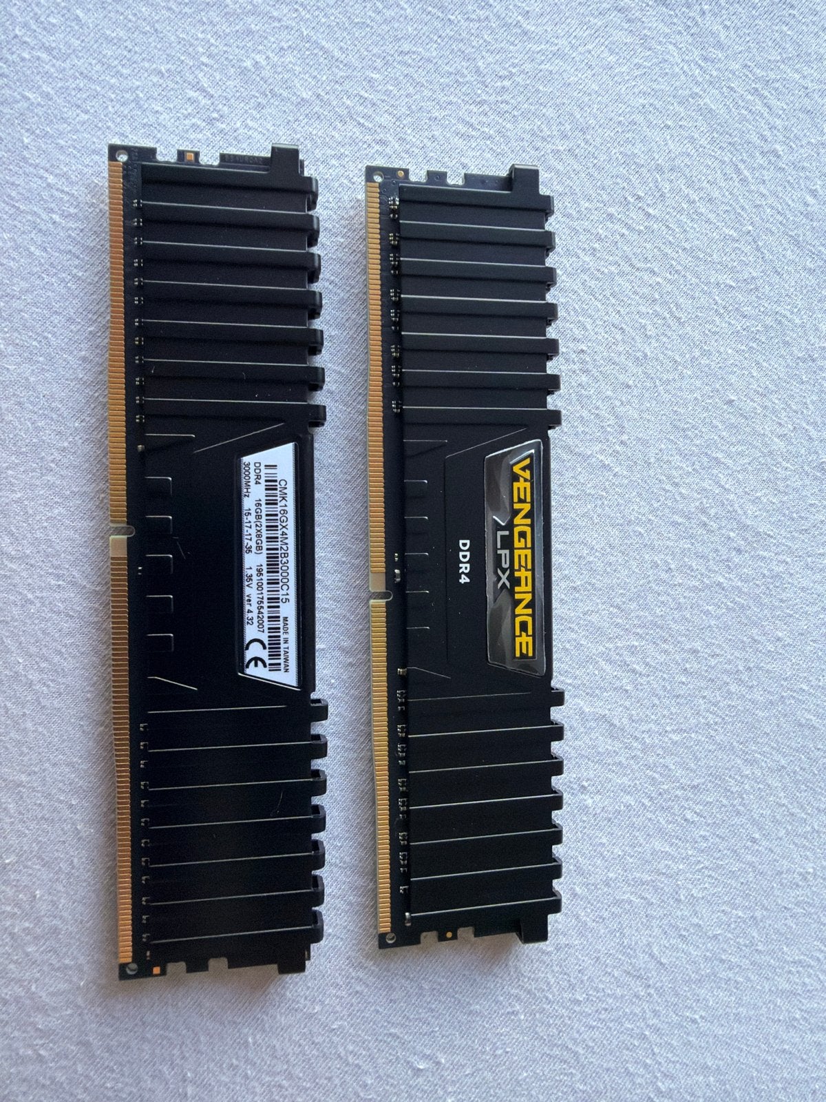 Corsair Vengeance LPX DDR4 RAM 16GB (2x8GB) 3000MHz, Computers en Software, Ophalen, DDR4, Zo goed als nieuw, Desktop