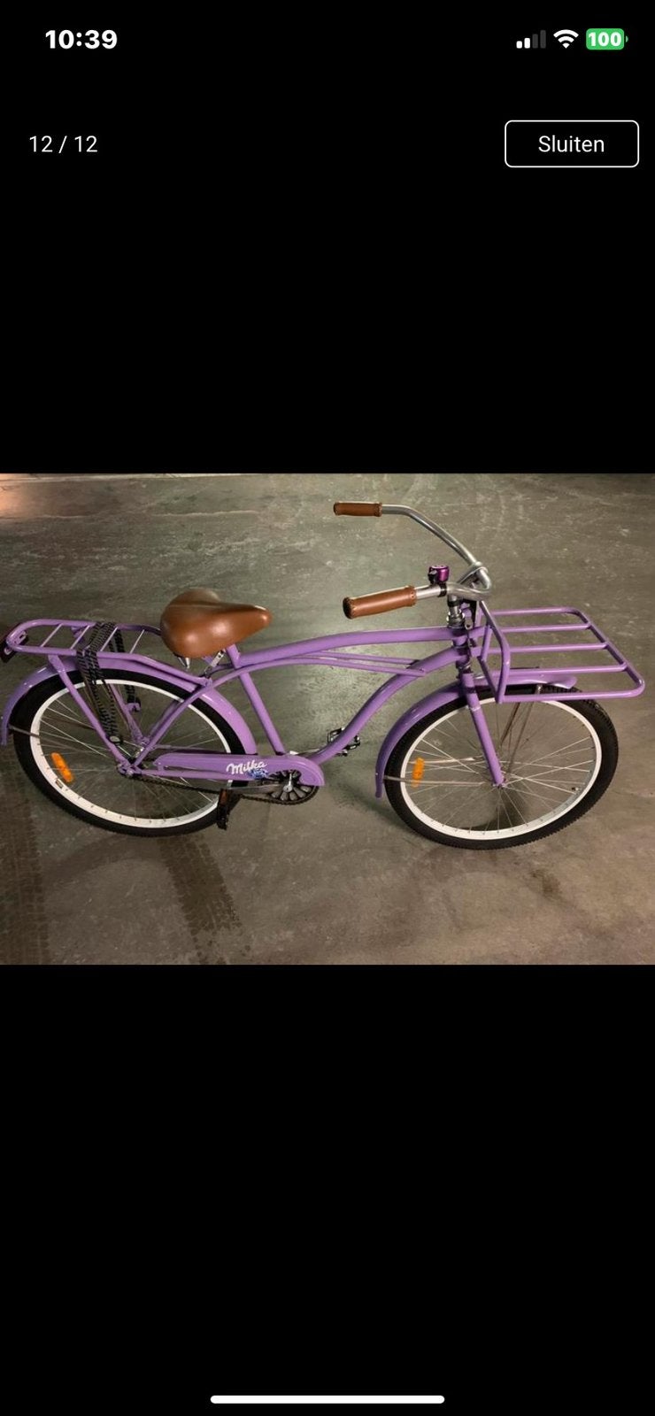 MILKA fiets, Ophalen, Gebruikt, Staal