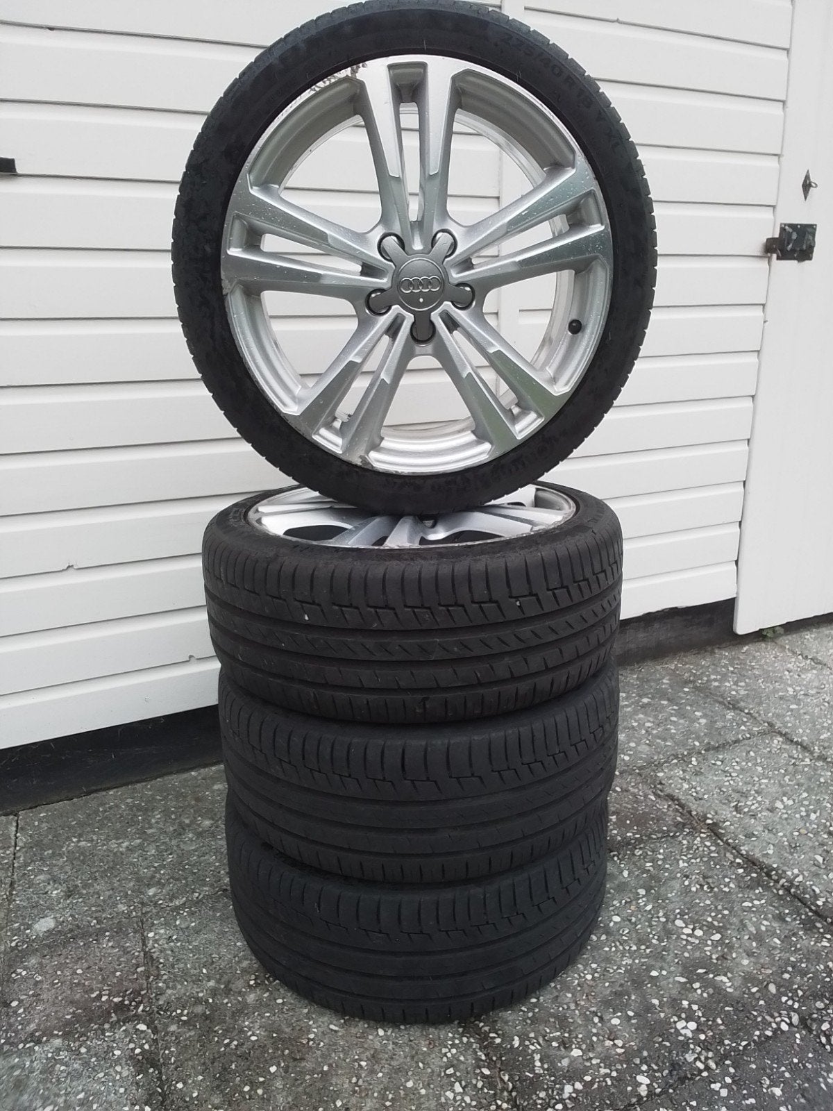 Originele Audi A3 S-line lichtmetalen velgen 18 inch, 18 inch, Velg(en), Ophalen of Verzenden, Zomerbanden