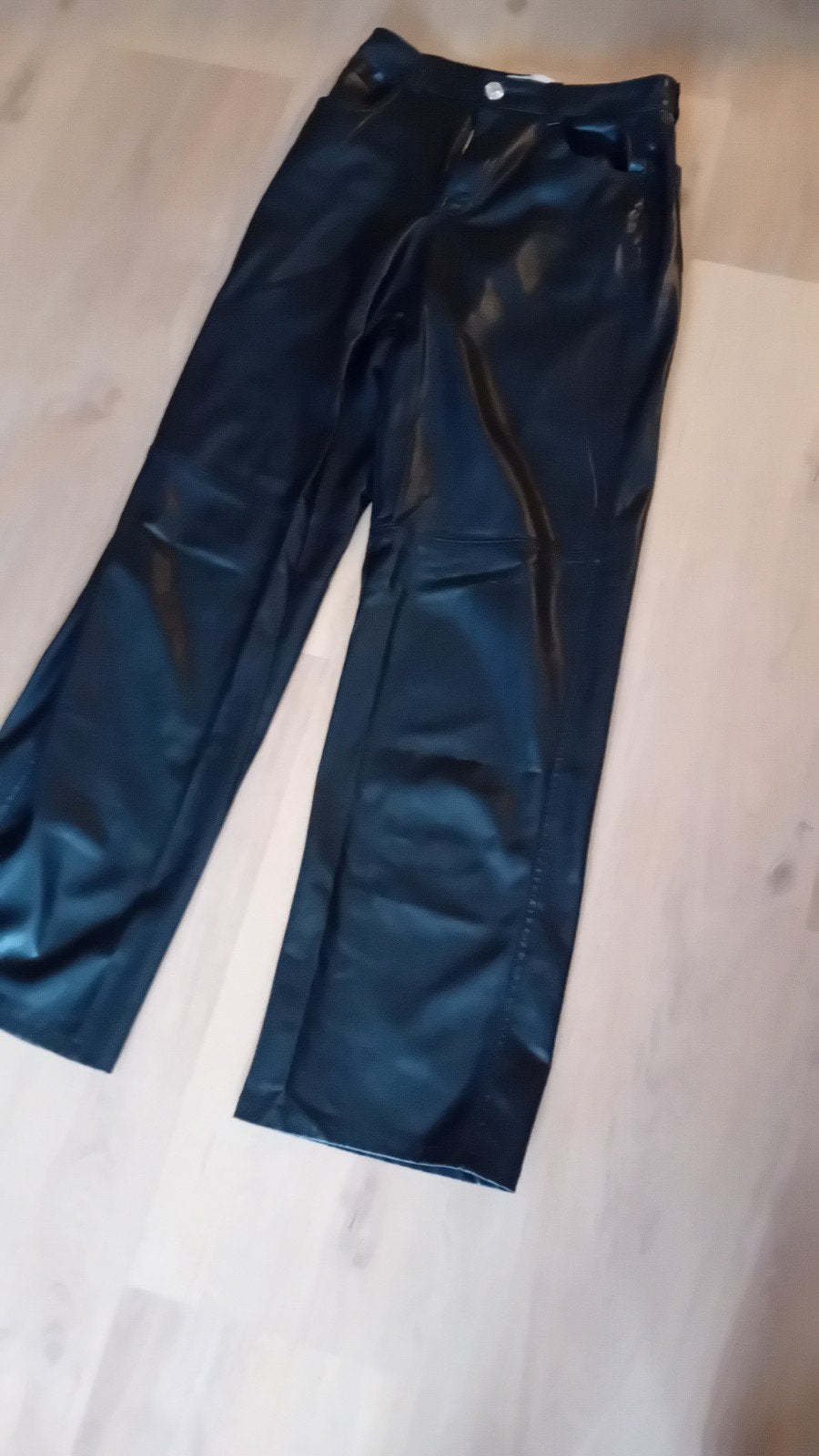 nep leren broek nieuw maat S, Ophalen of Verzenden