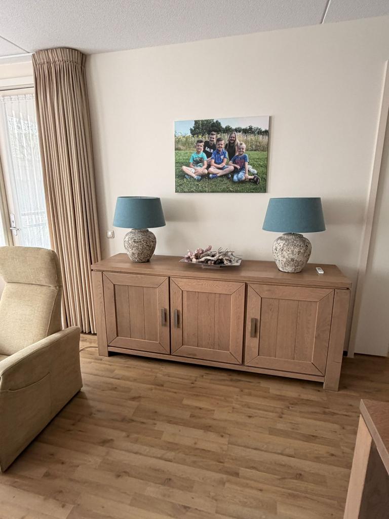 Complete inboedel eiken eettafel kast bank slaapkamer, Huis en Inrichting, Ophalen