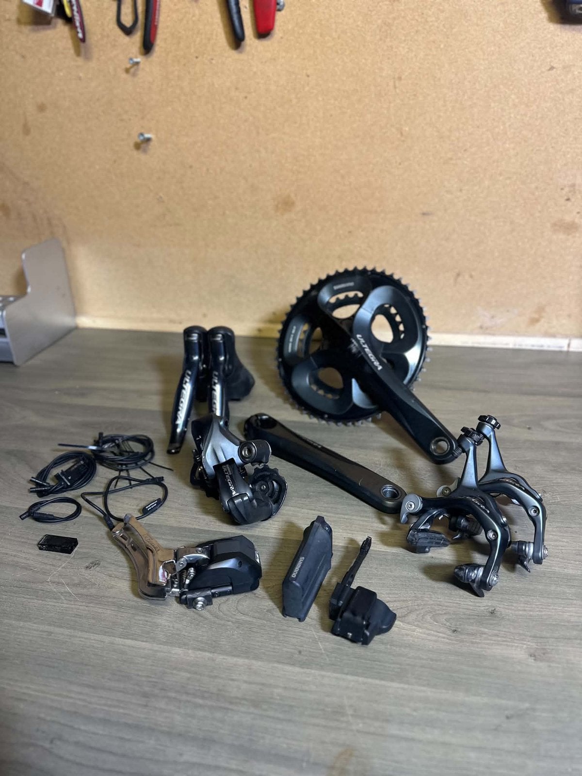 Ultegra di2 groepset, Fietsen en Brommers, Ophalen of Verzenden, Zo goed als nieuw