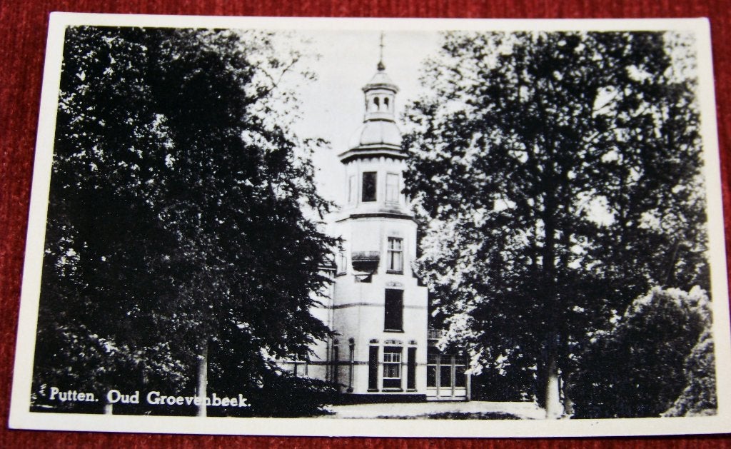 Putten: Oud Groevenbeek ( Landhuis met toren ), Ophalen of Verzenden, Voor 1920, Noord-Brabant