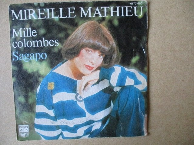 s3295 mireille mathieu - mille colombes, Ophalen, Gebruikt, Overige genres