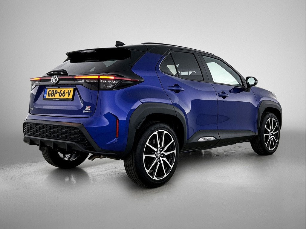 Toyota Yaris Cross 1.5 Hybrid 130 GR SPORT | BTW voertuig |, Auto's, Toyota, 12 maanden, Gebruikt, Blauw, Bedrijf