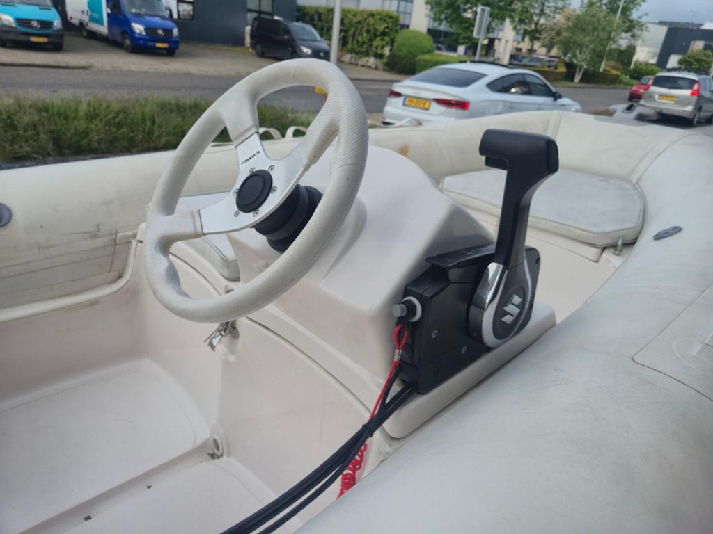 Venus 360 RIB + Parsun 9.8pk 4takt, set uit 2021., Watersport en Boten, Gebruikt, Inclusief motor, Ophalen, Polyester/glasvezel