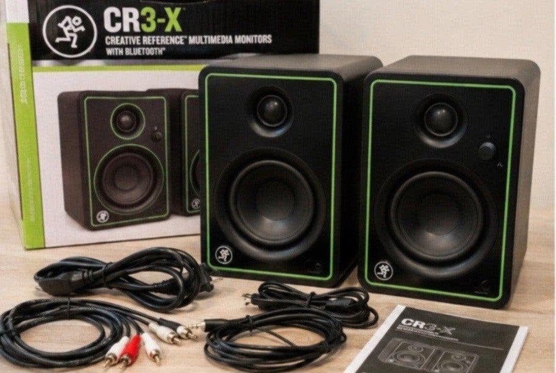 Mackie CR3-X actieve studio monitor speakers, Ophalen of Verzenden, Zo goed als nieuw, Audiokanaal 2, Mackie