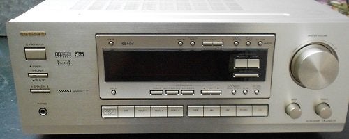 Pioneer amplifier +radio-gedeelte VSX-D511 zilver 5x100Watt, Audio, Tv en Foto, Ophalen of Verzenden, Refurbished, Tuner of Radio