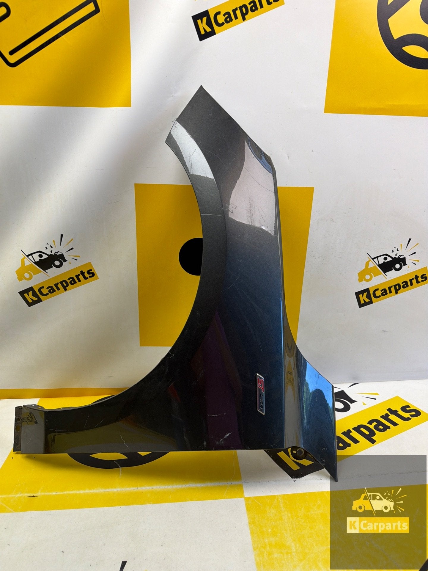 Ford Focus Aile Spatbord Links Voor zijscherm JX7BA16016AB, Gebruikt, Info@ford.com, Voor, Ophalen of Verzenden