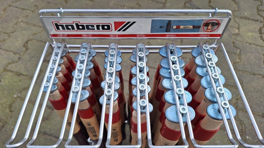 Gedore / Habero Hamerstelen winkel display. NIEUW, Auto diversen, Autogereedschap, ., Nieuw, Ophalen of Verzenden, .