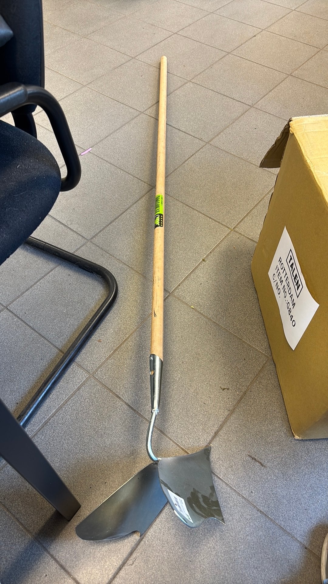 Eurotools Aanaarder 25 cm met steel, Ophalen, Nieuw