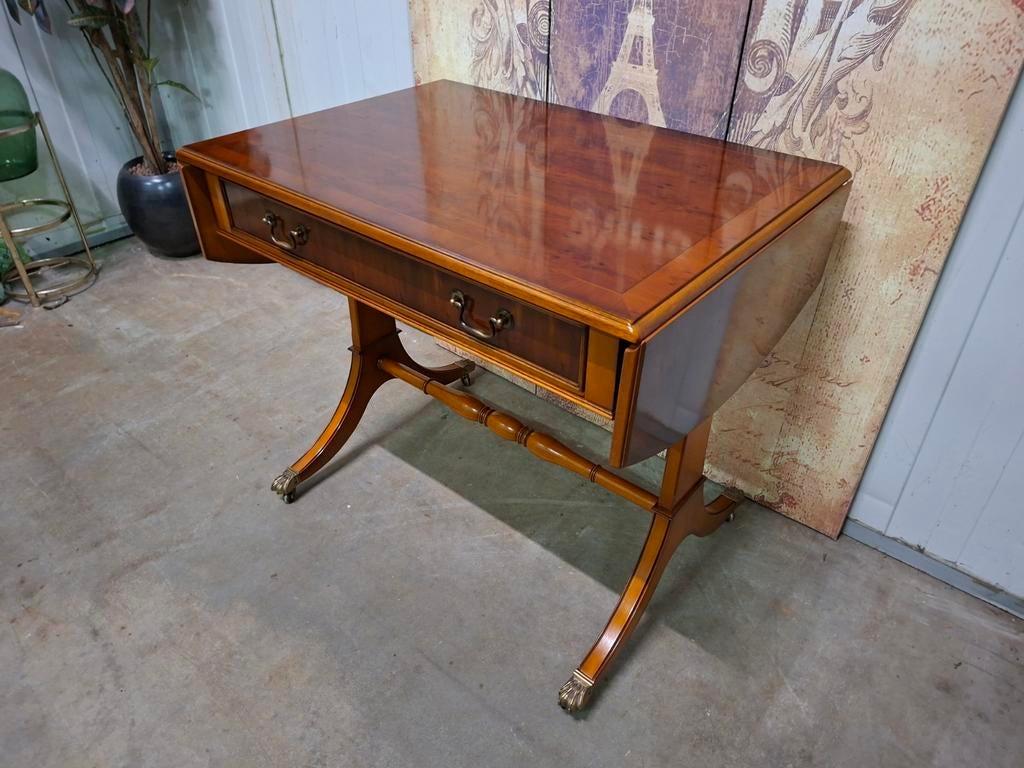 Klassiek heldense hangoor bijzettafel, salontafel, s, Ophalen of Verzenden