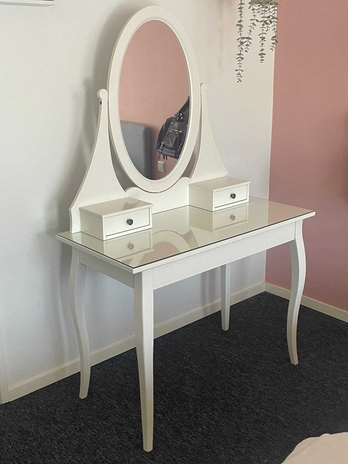 Hemnes Kaptafel van Ikea, Huis en Inrichting, Ophalen, Zo goed als nieuw, 100 tot 150 cm, 150 tot 200 cm