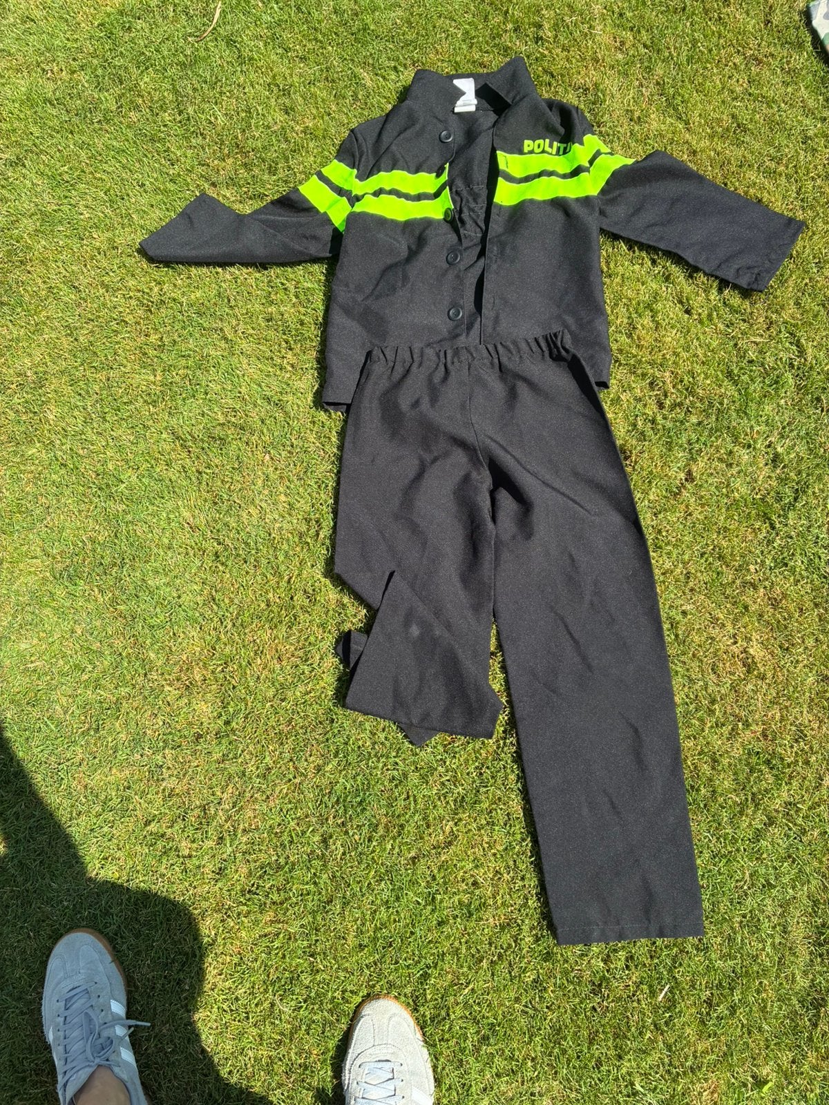 Politiepak maat 128, Kleding | Dames, Carnavalskleding en Feestkleding, Ophalen of Verzenden, Zo goed als nieuw, Maat 34 (XS) of kleiner
