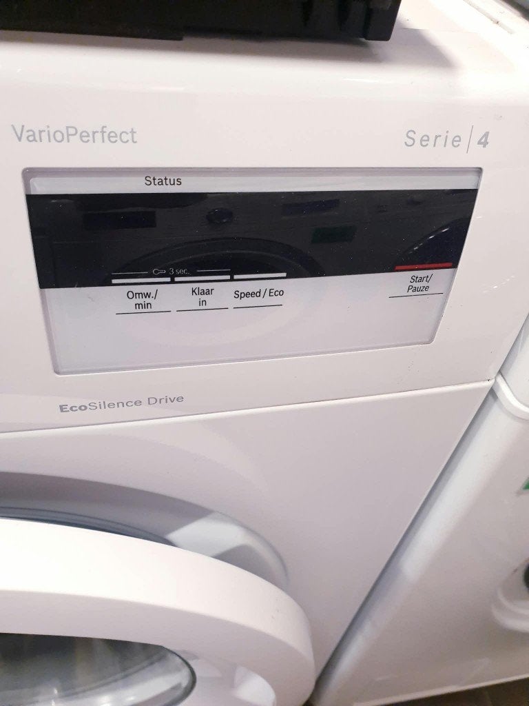 bosch wasmachine serie 4 7kg inc 6 mnd garantie, Ophalen, Energieklasse A of zuiniger, Zo goed als nieuw, Voorlader