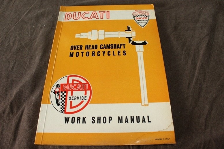 Ducati 160 250 350 1966 workshop manual Monza GT Mark 3 SRC, Ophalen of Verzenden, Ducati