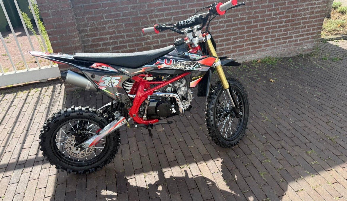 Crosser ultra 125cc 4takt, Ophalen of Verzenden, Zo goed als nieuw, Pitbike