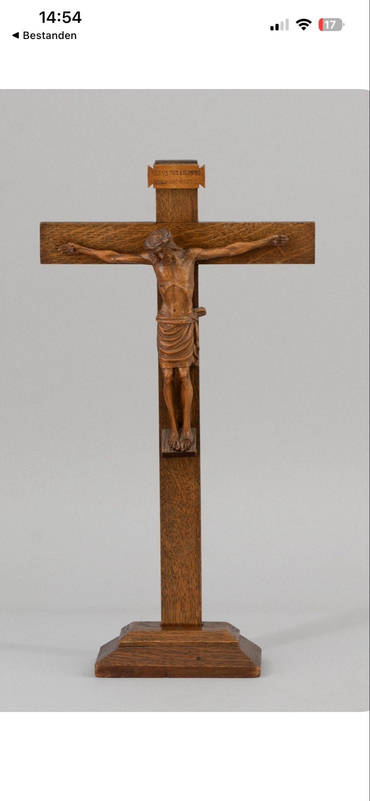 Antieke Corpus Christi, 19e/20e eeuw, eiken/notenhout, Ophalen of Verzenden