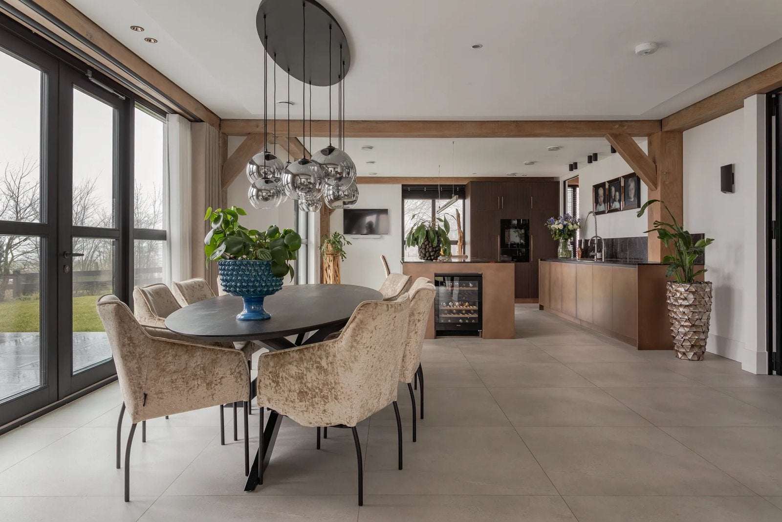 110 m2 keramische vloertegel 90 x 90, Ophalen, 60 cm of meer, Keramiek, Nieuw