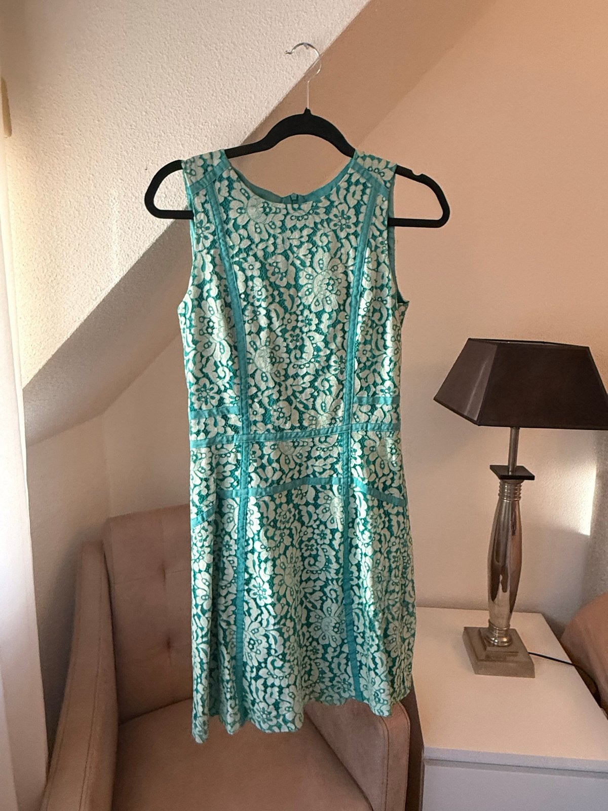 Marciano Guess Kanten Jurk - Maat S, Kleding | Dames, Jurken, Overige kleuren, Ophalen of Verzenden, Knielengte, Maat 36 (S)