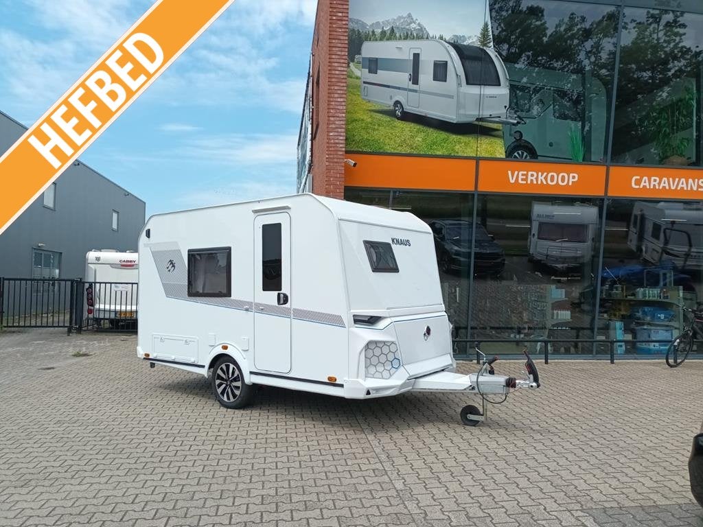 Knaus Yaseo 340 PX, Serviceluik, Tot en met 2, Bedrijf, Treinzit