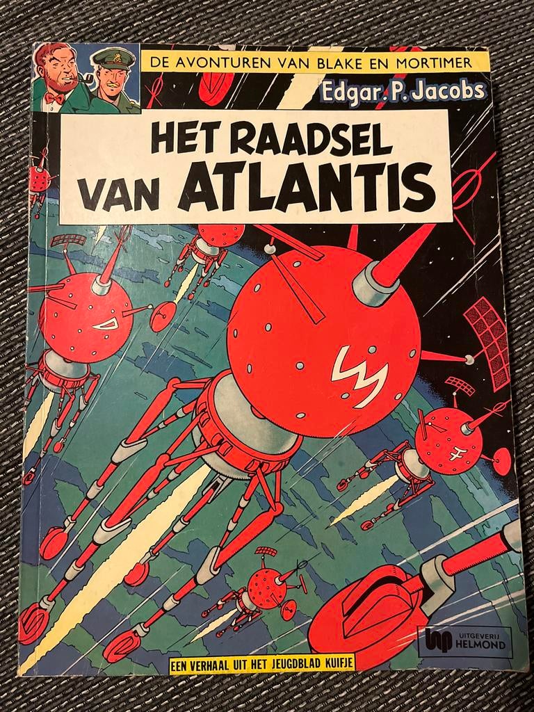 Blake en Mortimer - Het Raadsel van Atlantis, Boeken, Stripboeken, Eén stripboek, Ophalen of Verzenden, Gelezen