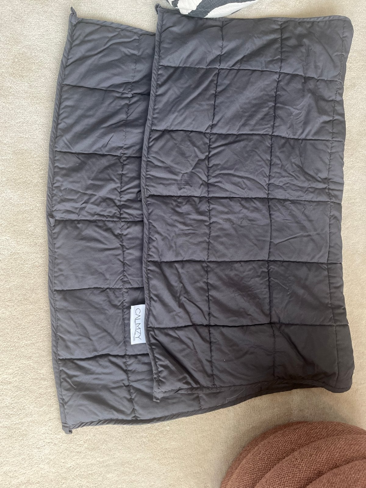 Calmzy Kids verzwaringsdeken 2,3 KG, Zo goed als nieuw, Grijs, Deken, Overige merken