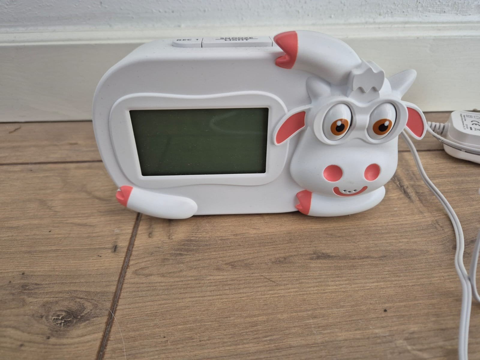 Leuke kinderwekker in de vorm van een koe., Ophalen of Verzenden