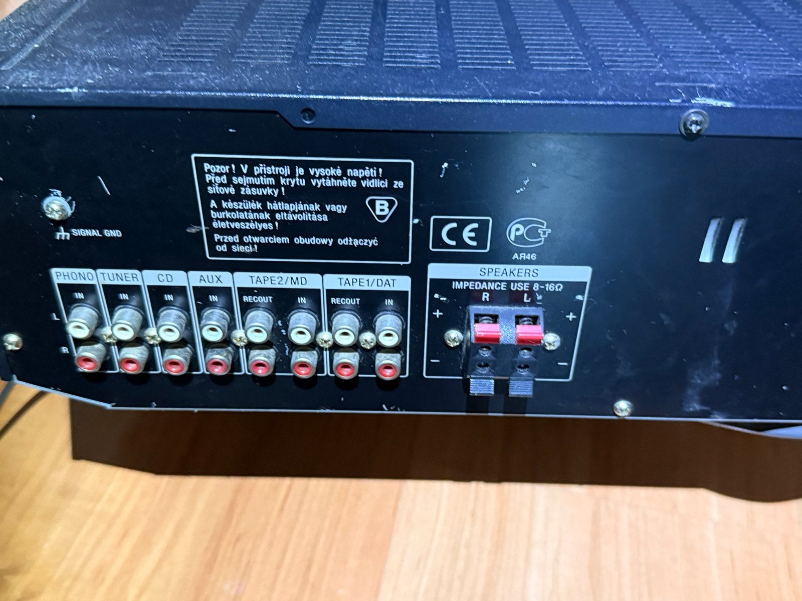 Sony TA-FE330R Geïntegreerde Stereo Versterker, Gebruikt, Ophalen of Verzenden, 60 tot 120 watt, Sony