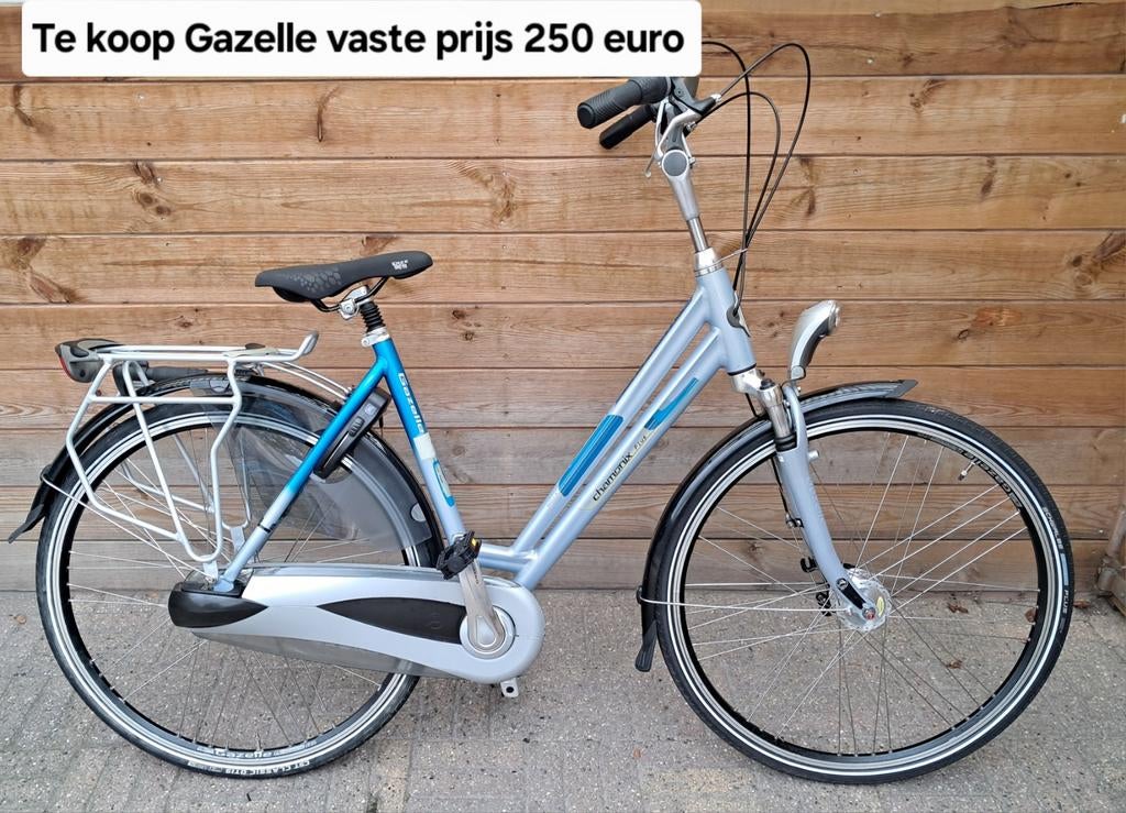 Te koop Gazelle chamonix plus damesfiets rijklaar, Fietsen en Brommers, Fietsen | Dames | Damesfietsen, Ophalen, 53 tot 56 cm