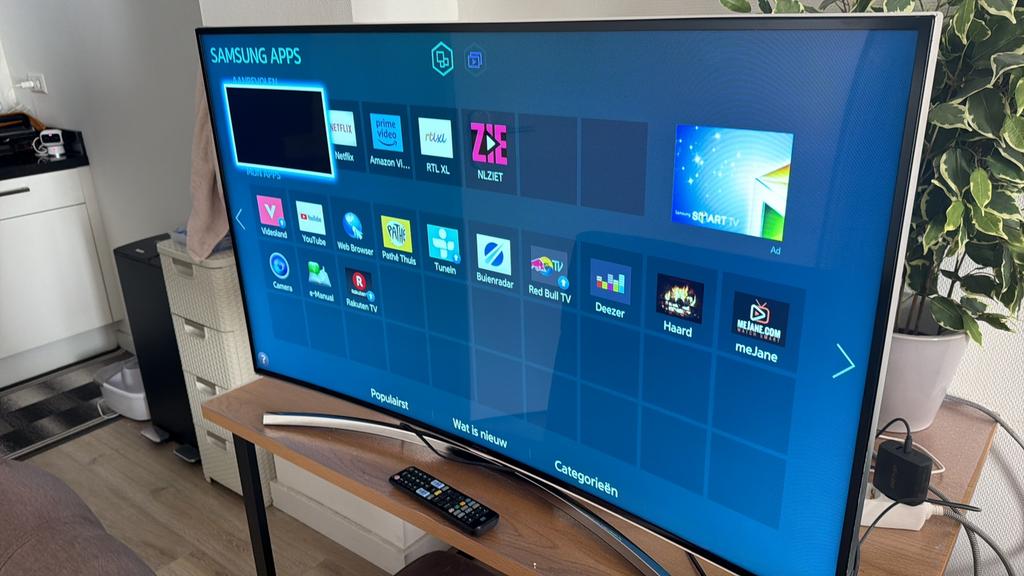 Samsung smart led tv 48 inch curve, Audio, Tv en Foto, Televisies, Ophalen, LED, Zo goed als nieuw, 100 Hz