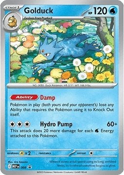 Golduck MEP 008 - Black Star Promo - NM, Ophalen of Verzenden, Zo goed als nieuw, Losse kaart