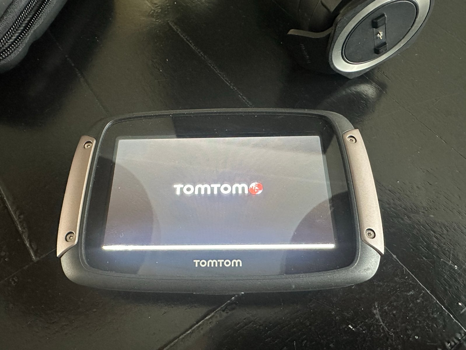 TomTom Rider 450 motor navigatie met accessoires, Ophalen of Verzenden, Gebruikt