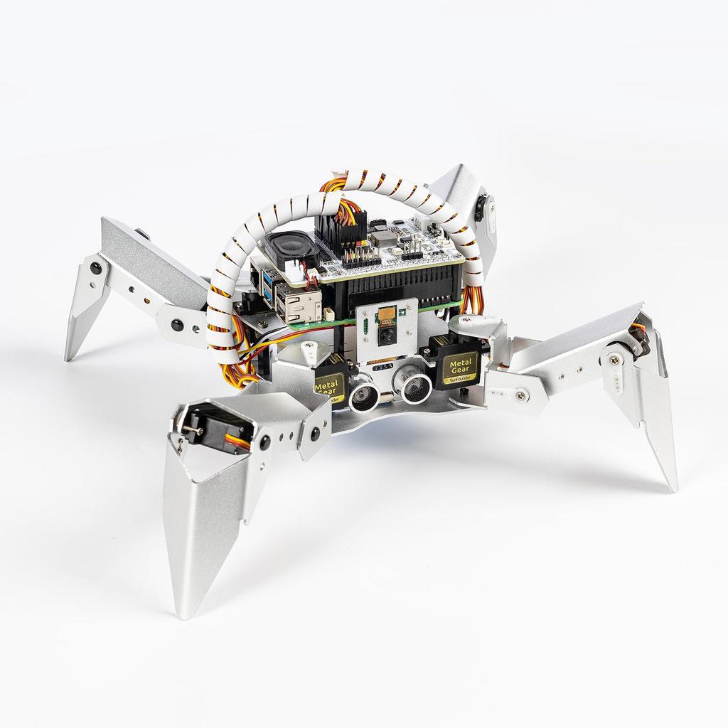 Sunfounder Pi-Crawler Robot, Ophalen of Verzenden, Zo goed als nieuw