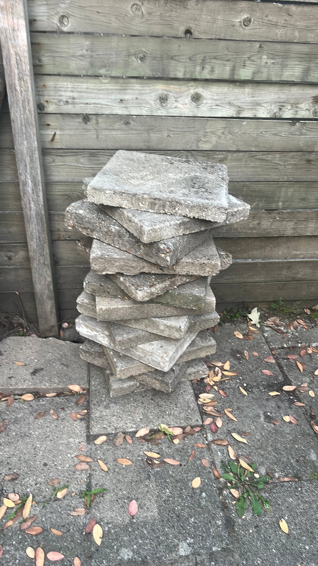 Gratis, Tuin en Terras, Ophalen of Verzenden, Zo goed als nieuw, Beton, Klinkers