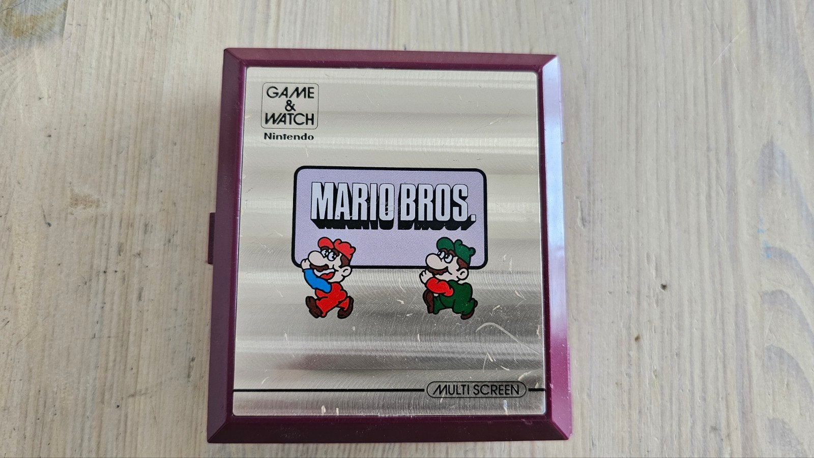 Nintendo game and watch Multi Screen Mario Bros €80, Ophalen, Zo goed als nieuw