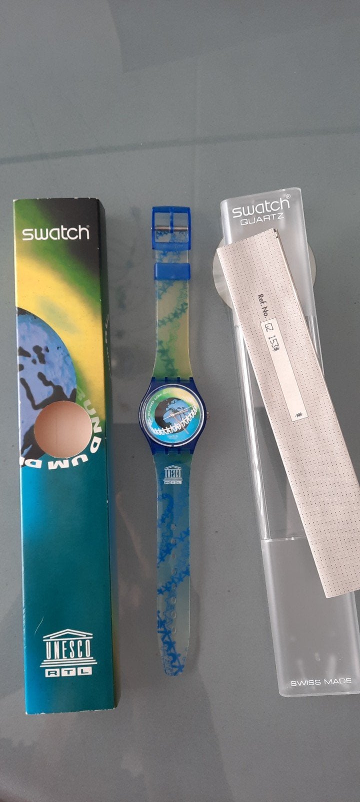 Swatch Unesco /RTL horloge GZ153 z.g.a.n.