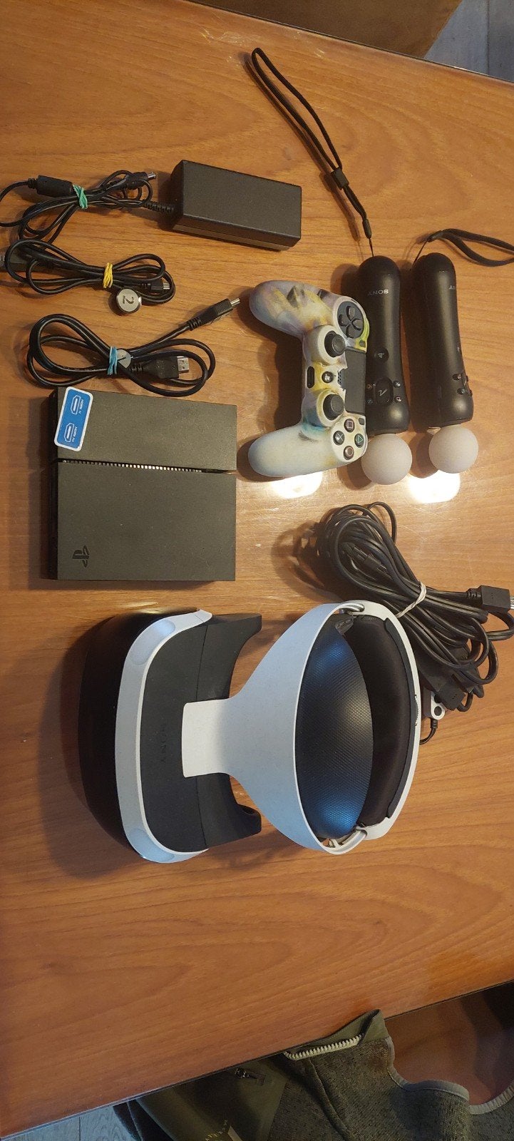 PlayStation 4 VR-bundel met console en controllers, Spelcomputers en Games, Ophalen of Verzenden, Met 2 controllers, Original