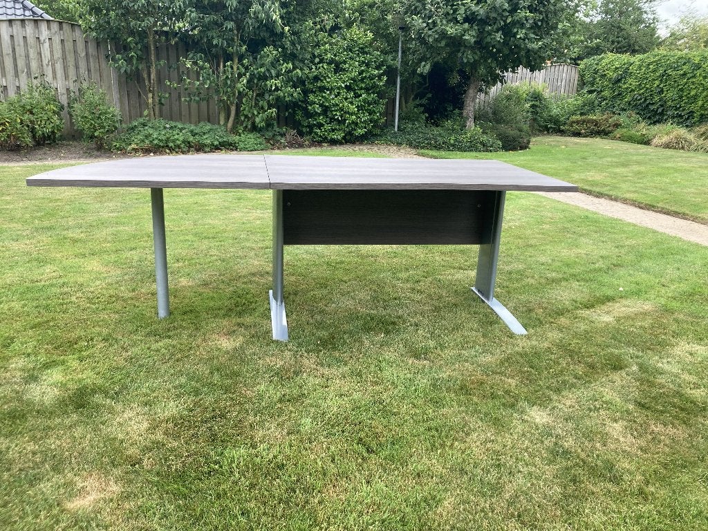Bureau 12x80cm + hoek, Huis en Inrichting, Bureaus, Ophalen, 120 cm, Scandinavisch, Zo goed als nieuw