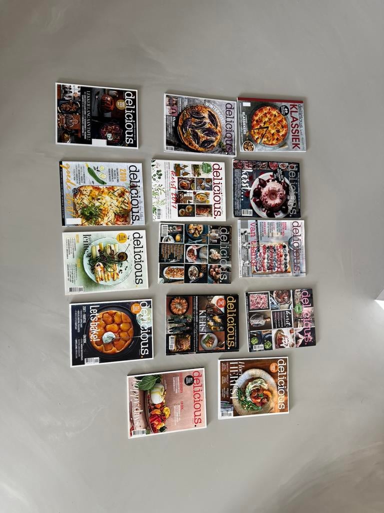 Delicious tijdschriften, Hobby en Vrije tijd, Ophalen, Zegels, Bonnen of Punten