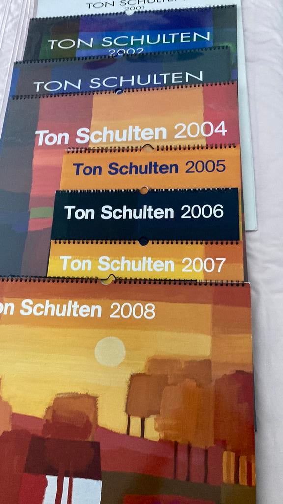 15 Ton Schulten kalenders, Verzenden, Maandkalender, Zo goed als nieuw