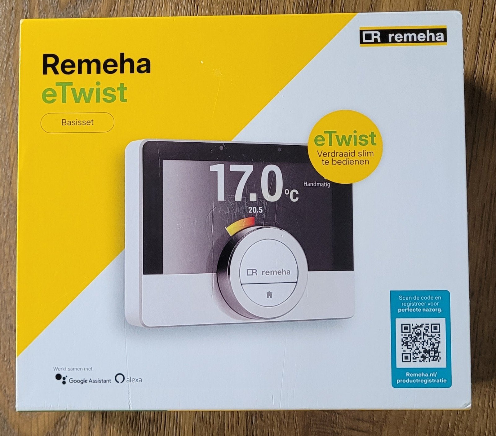 Remeha eTwist slimme thermostaat - Nieuw in doos, Ophalen, Slimme thermostaat, Nieuw